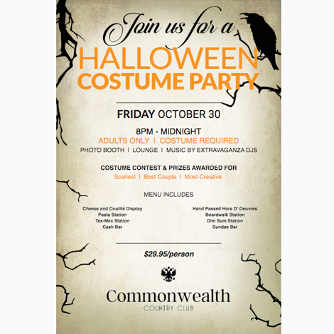 Halloween Costume Party Invite